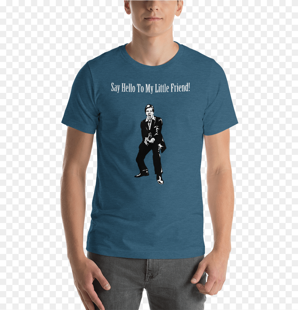 Scarface 1st Edition Science T Shirt, T-shirt, Clothing, Person, Man Png Image