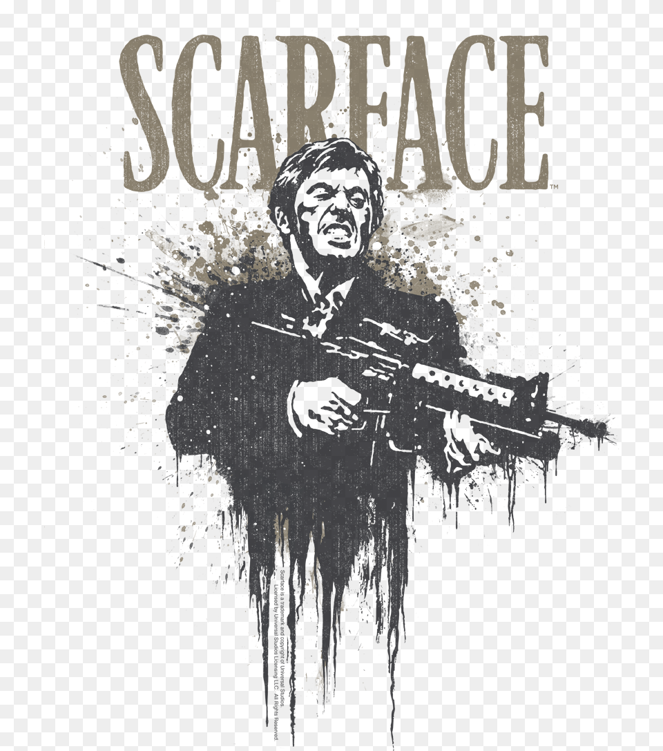 Scarface Grimace Men39s Regular Fit T Shirt Music 2 Kill By Vol 2 Cd, Advertisement, Poster, Adult, Person Free Png Download