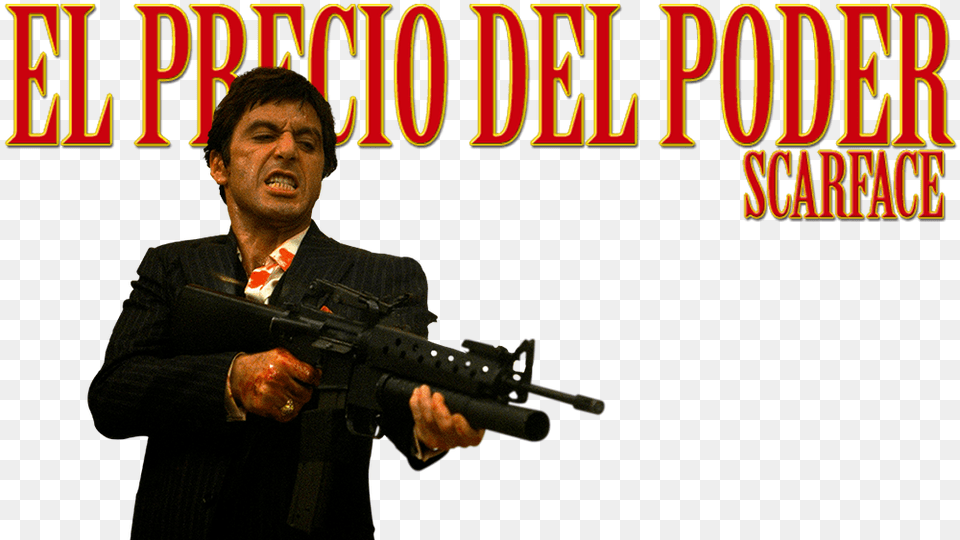 Scarface Movie Fanart Fanart Tv, Weapon, Rifle, Firearm, Gun Free Png Download