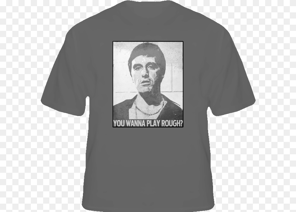 Scarface Quote Movie 80s Gangster Hip Thing One And Thing Two Birthday Shirts, Clothing, T-shirt, Adult, Male Png Image