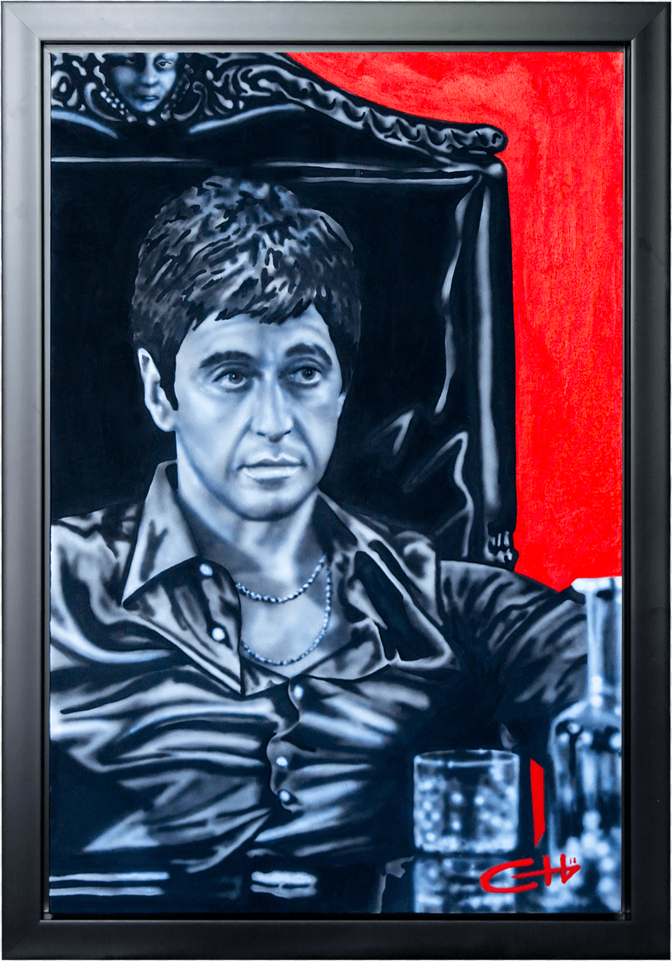Scarface Self Portrait Free Png