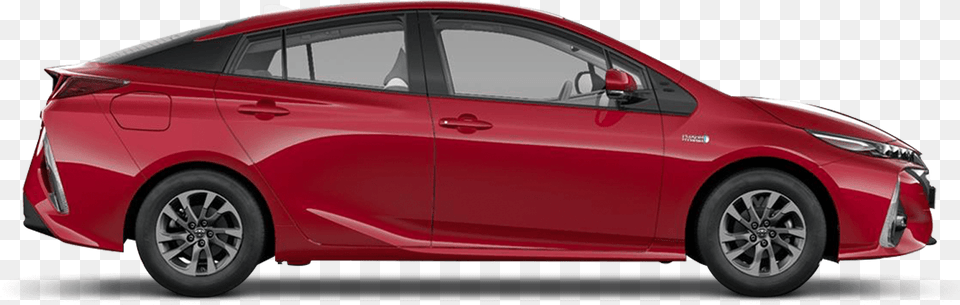 Scarlet Flare Toyota Prius Plug In Grey Toyota Prius Hybrid, Car, Vehicle, Sedan, Transportation Png Image