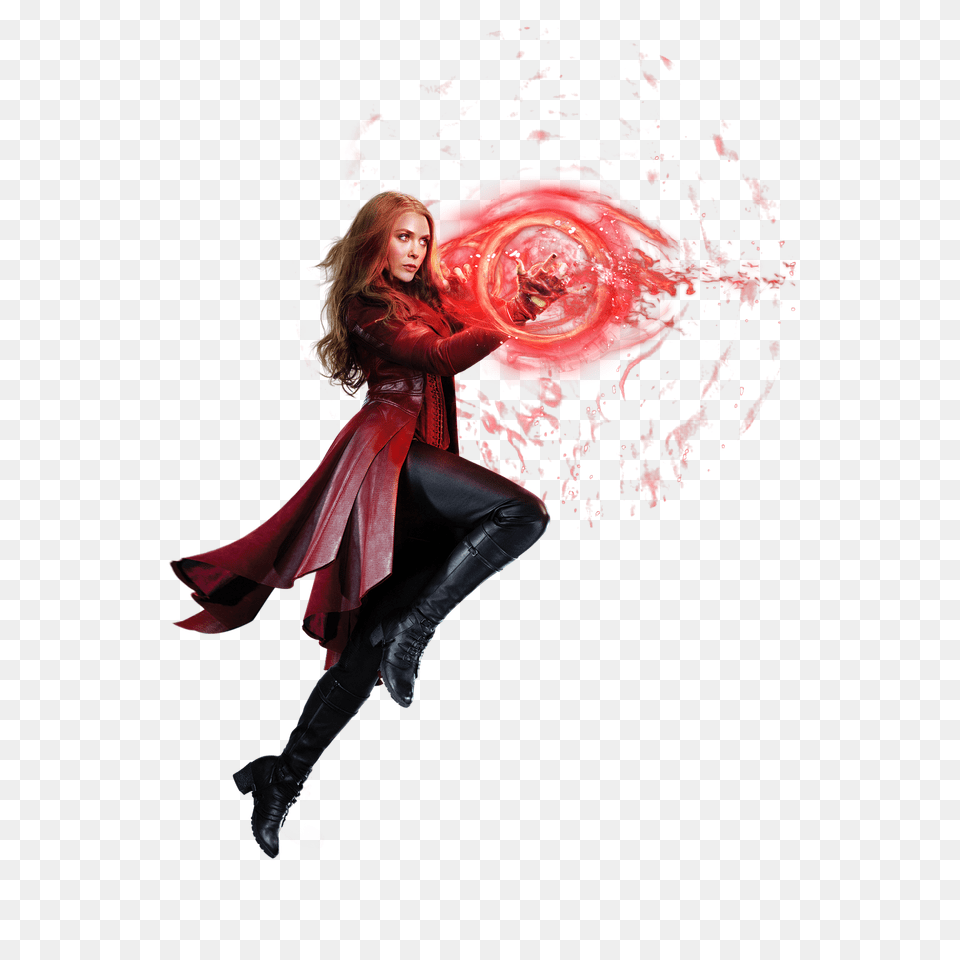 Scarlet Witch, Adult, Shoe, Person, Woman Free Png