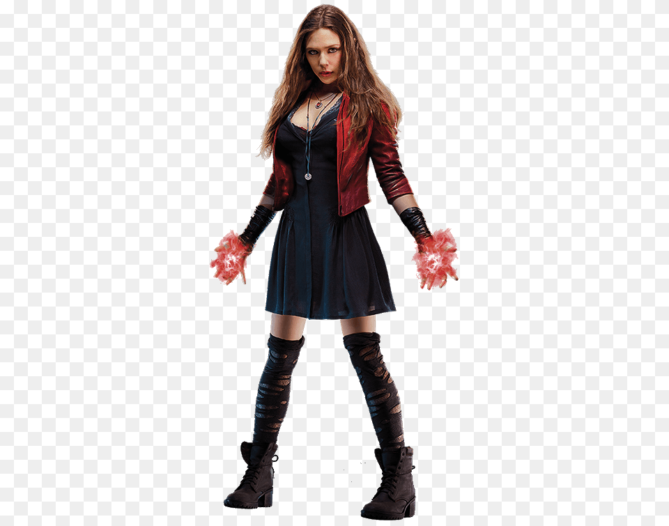 Scarlet Witch, Clothing, Person, Jacket, Girl Free Png Download