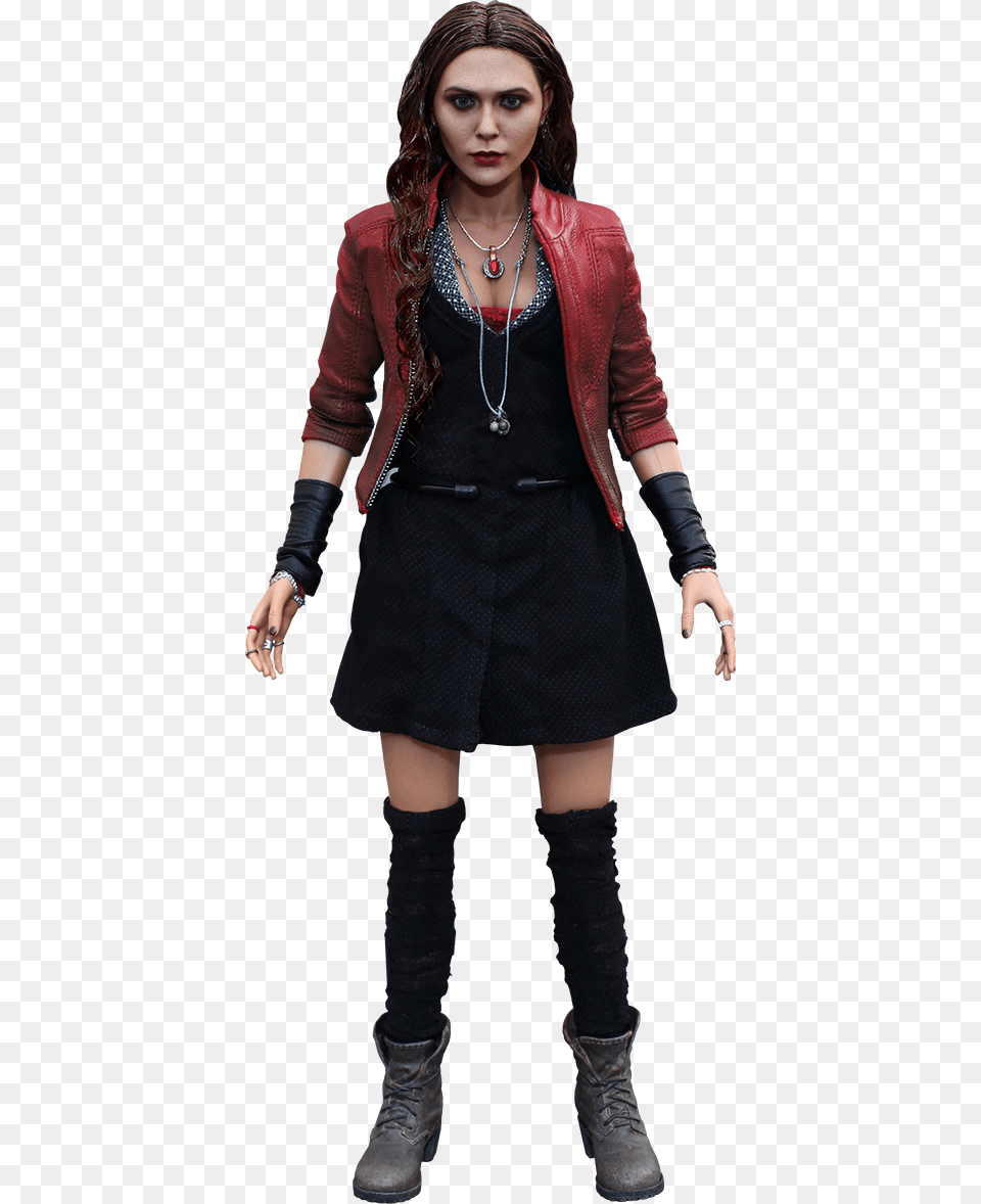 Scarlet Witch Avengers 2 Elizabeth Olsen Hot Toys, Long Sleeve, Sleeve, Clothing, Coat Free Transparent Png