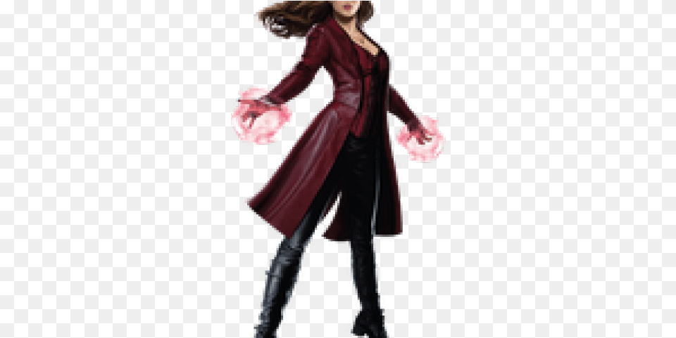 Scarlet Witch Clipart Animated Scarlet Witch Cardboard Cutout, Sleeve, Clothing, Coat, Long Sleeve Png