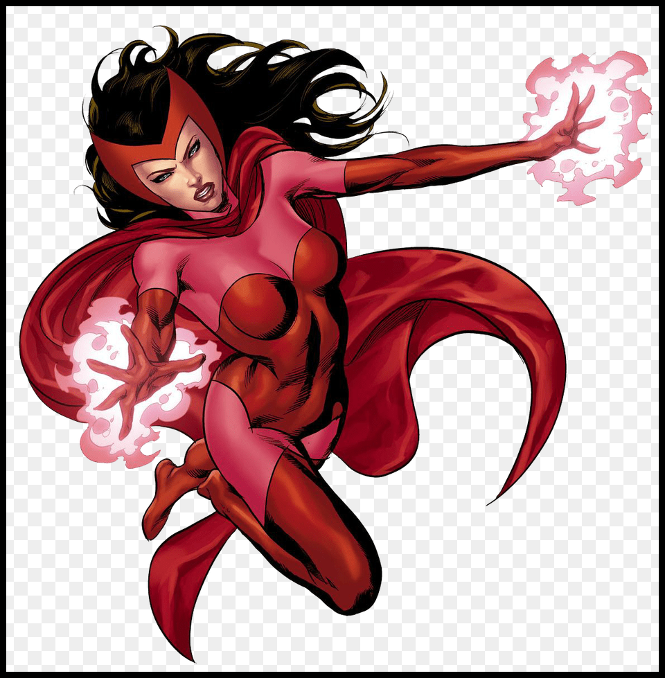 Scarlet Witch Comics, Book, Publication, Adult, Person Free Png