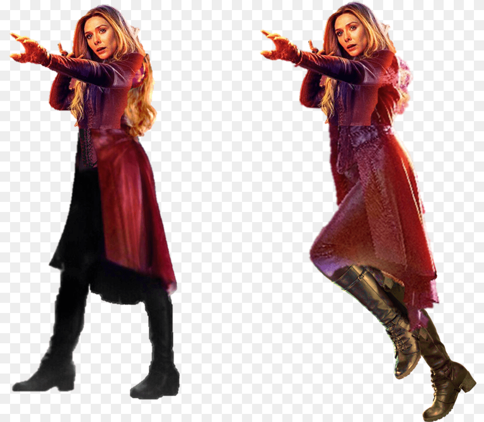 Scarlet Witch Cosplay Cos Play Infinity War Halloween Scarlet Witch Infinity War Costume, Person, Leisure Activities, Dancing, Adult Free Png