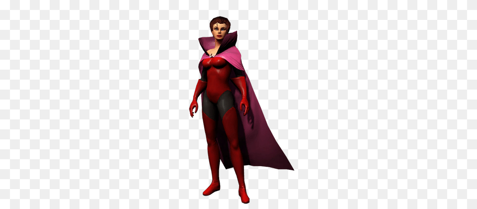 Scarlet Witch Dark Wanda Costume, Adult, Cape, Clothing, Female Png Image