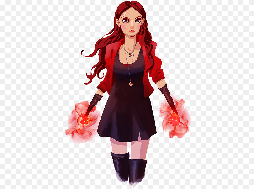 Scarlet Witch Hd Scarlet Witch Fanart, Adult, Person, Female, Woman Png Image