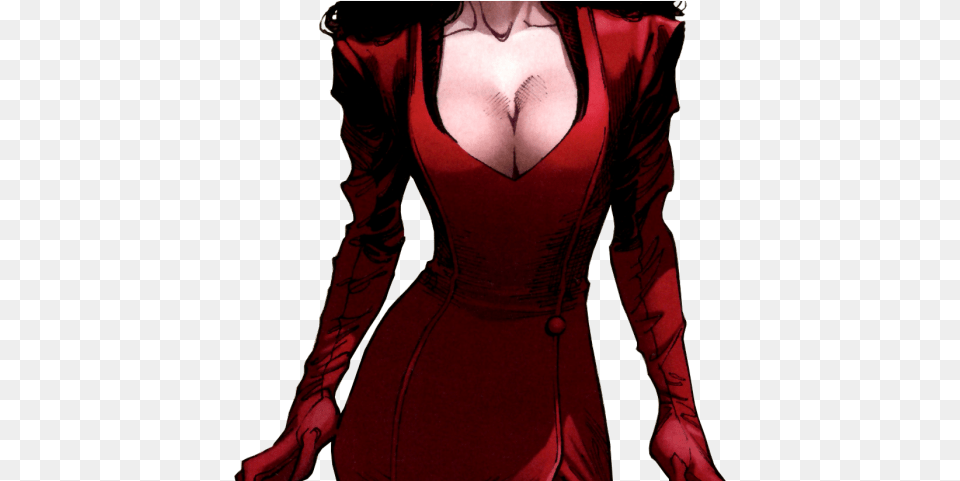 Scarlet Witch Transparent Images Scarlet Witch Marvel Comics, Clothing, Velvet, Sleeve, Long Sleeve Png Image