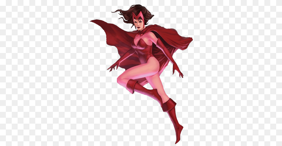 Scarlet Witch39s Hexes Are Too Hot For Zatanna To Handle Avengers The Children39s Crusade, Adult, Book, Comics, Female Png Image