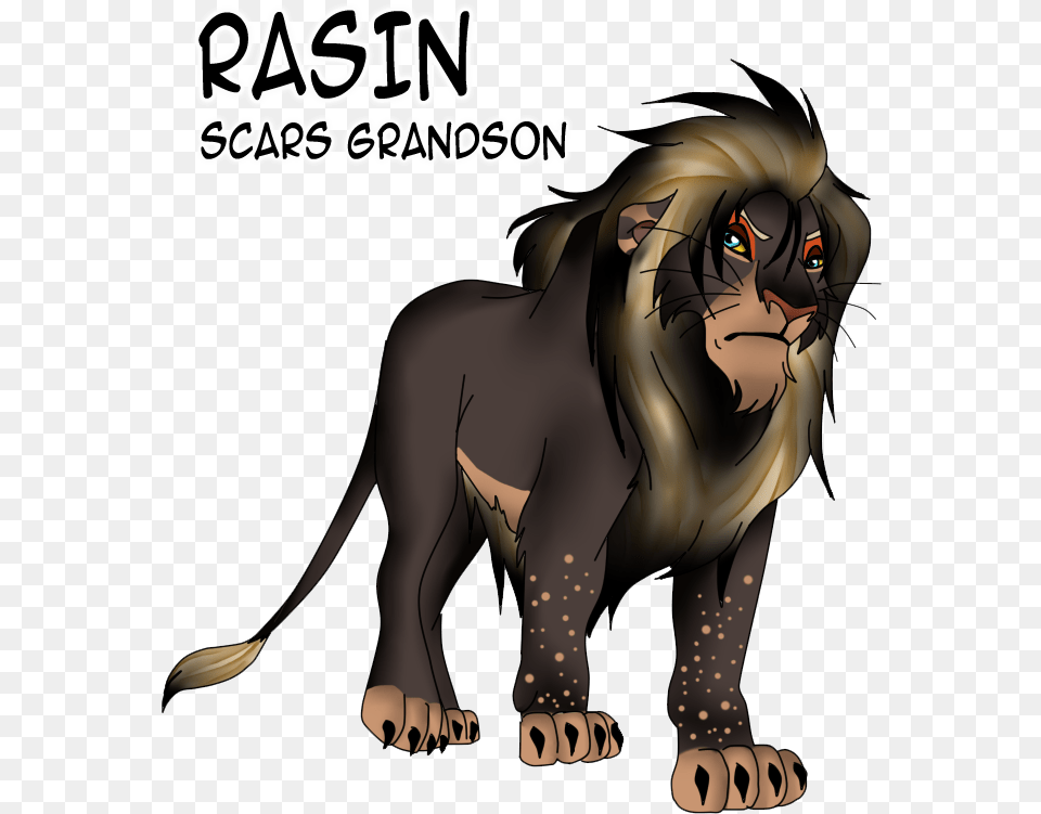 Scars Grandson Rasin Lion King Scar39s Grandson, Animal, Mammal, Wildlife, Person Free Transparent Png