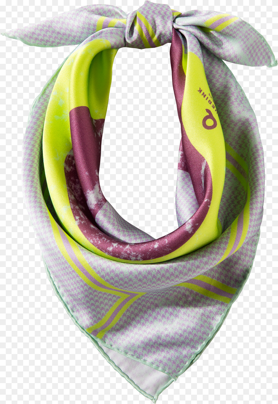 Scarves Acid Lime In X Scarf Free Png Download