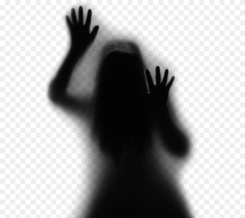 Scary, Silhouette, Person Free Transparent Png