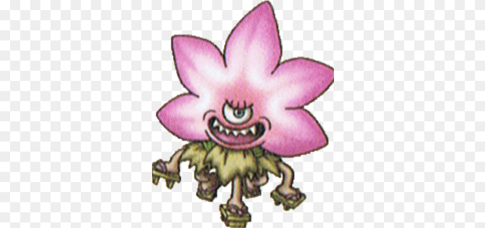 Scary Cherry Blossom Dragon Quest Wiki Fandom Dragon Quest Leafy Larrikin, Purple, Flower, Plant, Animal Png Image