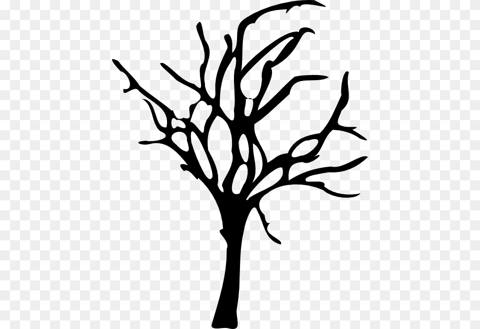 Scary Clip Art, Stencil, Silhouette, Plant, Tree Png