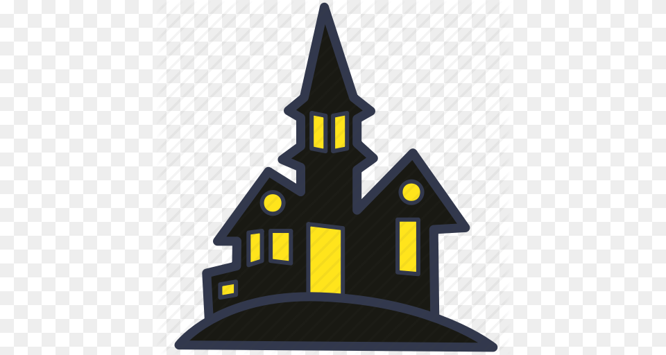 Scary Clipart Castle, Architecture, Building, Spire, Tower Png