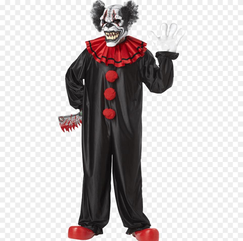 Scary Clown Background Halloween Costume, Clothing, Performer, Person Free Transparent Png
