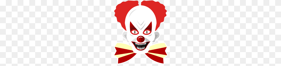 Scary Clown Costume T Shirt Creepy Clown Mask Hall, Performer, Person, Baby Png Image