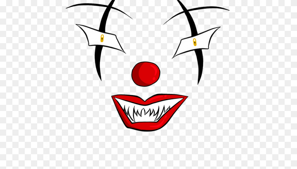 Scary Clown Face, Performer, Person, Animal, Fish Free Png