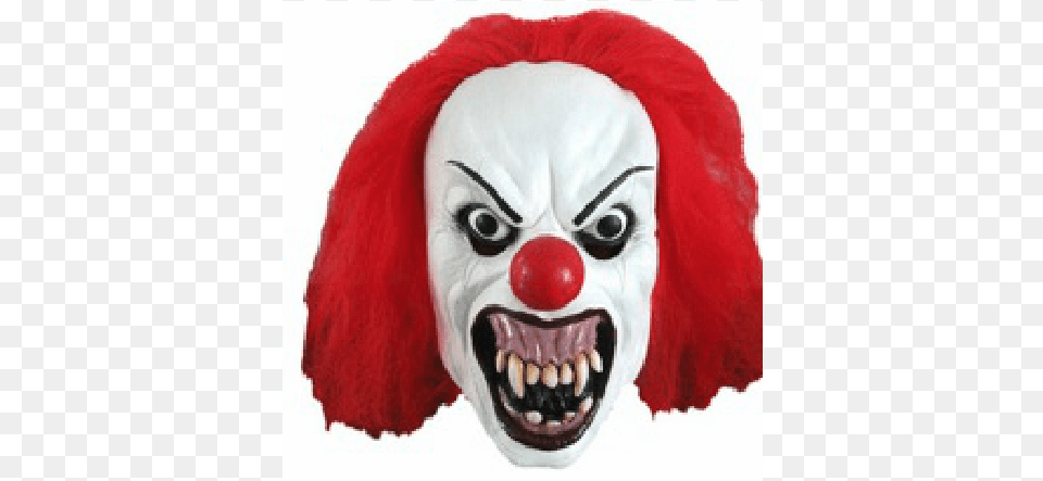 Scary Clown Face Picture Stock Scary Clown No Background, Performer, Person, Clothing, Hoodie Png Image
