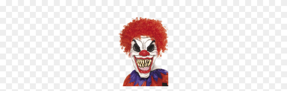 Scary Clown Halloween, Performer, Person Png Image