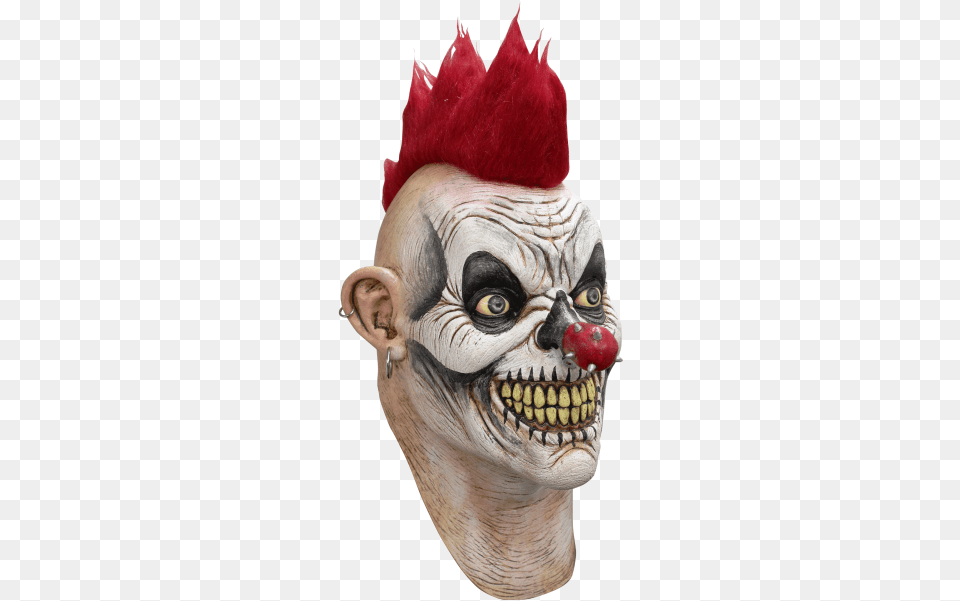 Scary Clown Mask Halloween, Animal, Bird, Head, Person Free Png