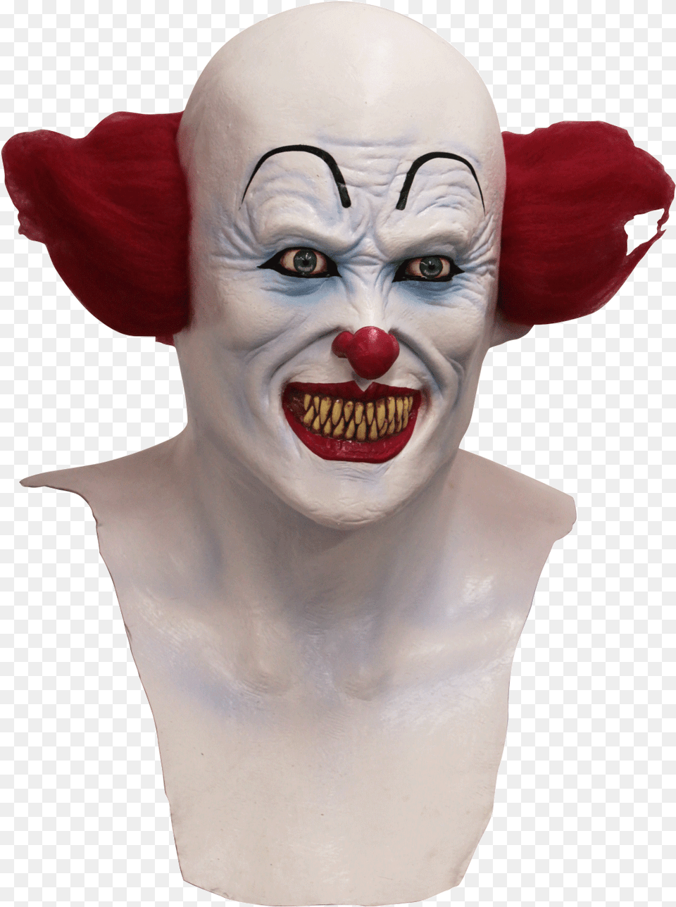 Scary Clown Mask Scary Clown Adult Mask, Female, Performer, Person, Woman Free Png Download