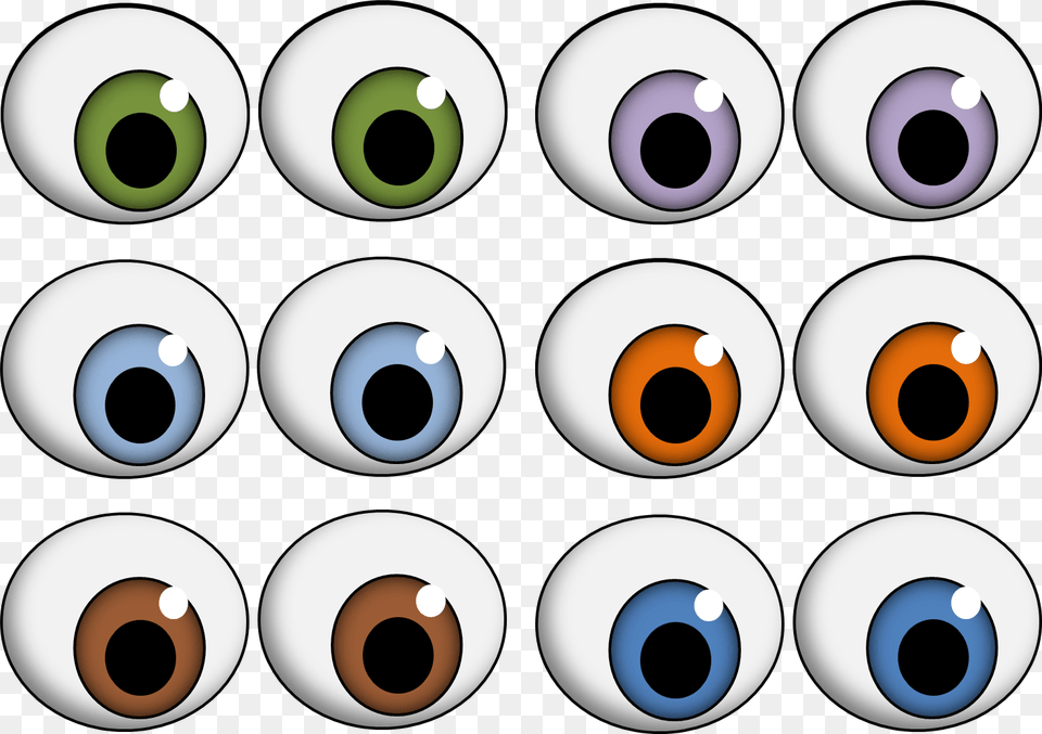 Scary Eyes Clipart Clip Art, Text Png