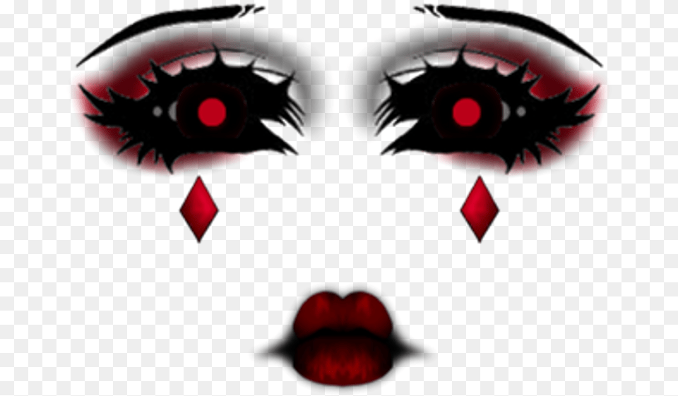 Scary Eyes Dark Makeup Transparent Background Free Png Download