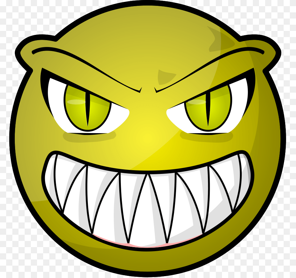 Scary Face Clip Art, Tennis Ball, Ball, Sport, Tennis Free Png