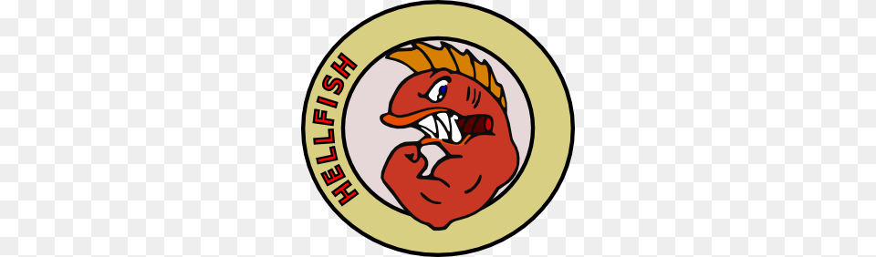 Scary Fish Clip Art, Logo, Badge, Symbol, Baby Free Transparent Png