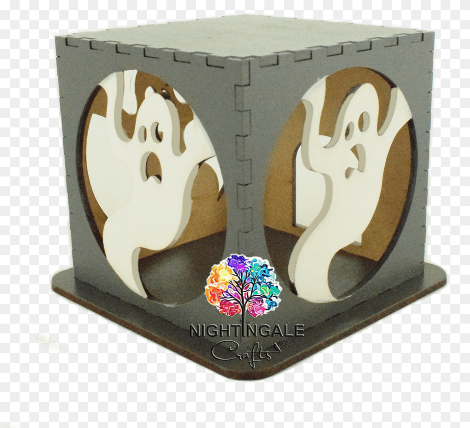 Scary Ghost Wood, Accessories, Earring, Jewelry, Box Png