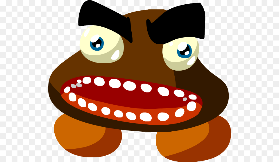 Scary Goomba, Nature, Outdoors, Snow, Snowman Free Transparent Png