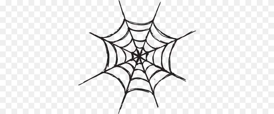 Scary Halloween Clip Art, Spider Web Free Png