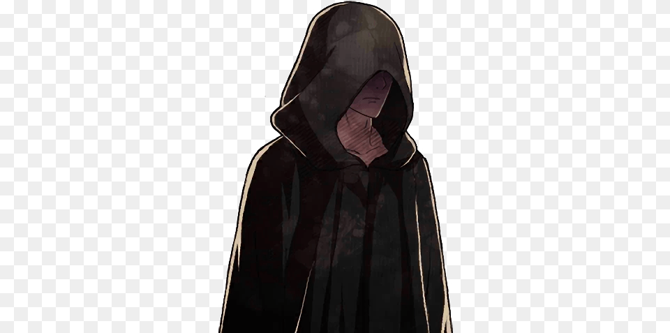Scary Man Clipart Images Anime Character In Hood, Clothing, Fashion, Cloak, Coat Png Image