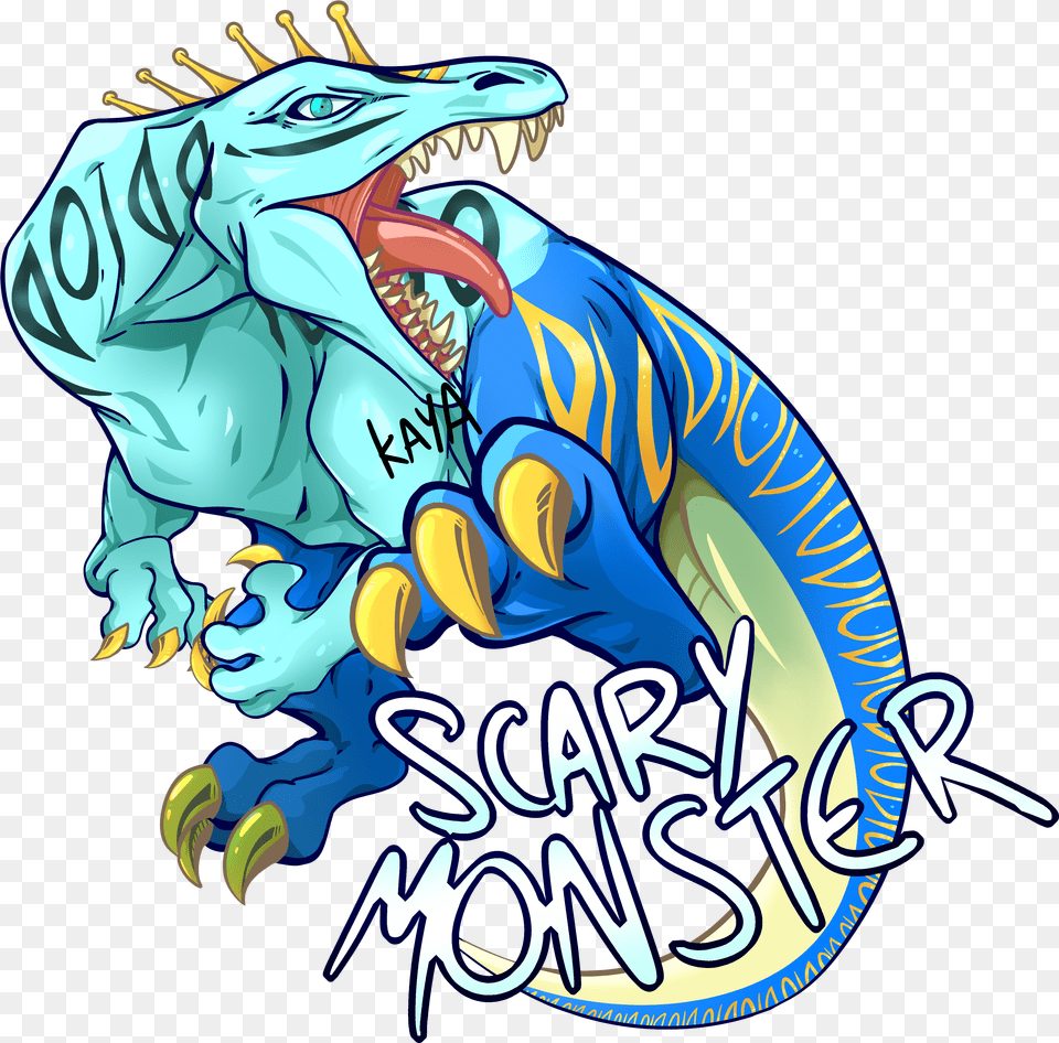 Scary Monster Monster, Animal, Reptile, Dinosaur Free Transparent Png