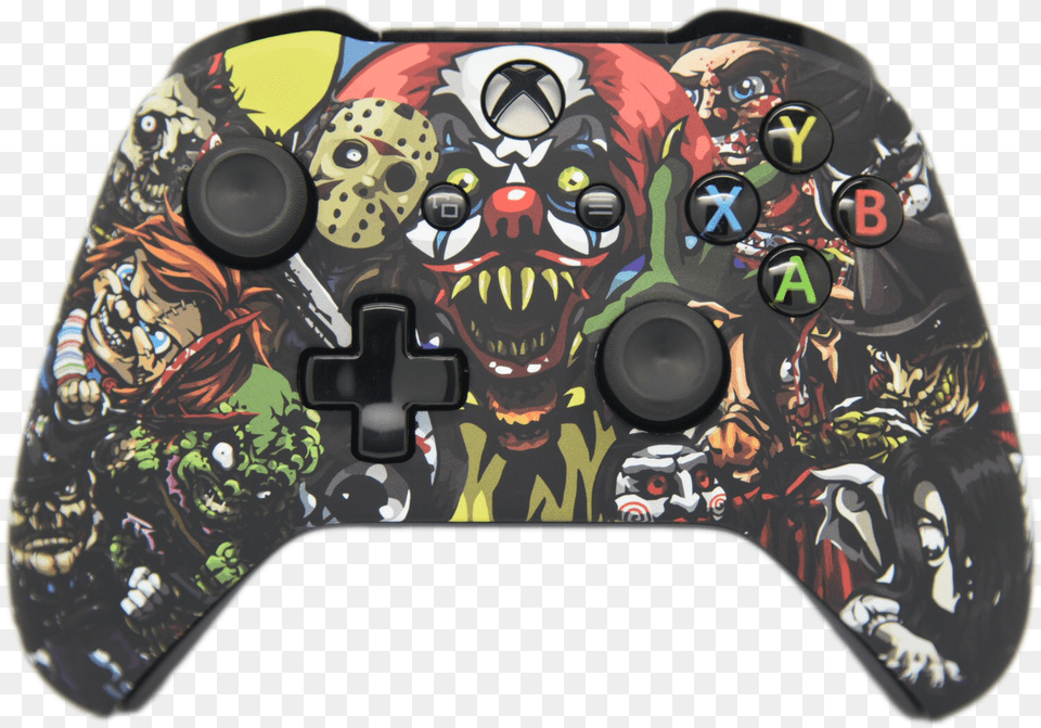 Scary Party Xbox One Controller, Electronics, Face, Head, Person Png