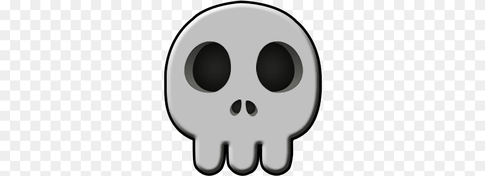 Scary Skeleton Emoji Emoji, Disk Free Png