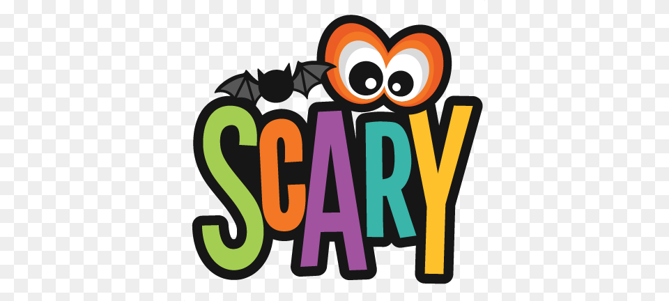 Scary Title Svg Scrapbook Cut File Cute Clipart Files, Text, Number, Symbol, Dynamite Png Image