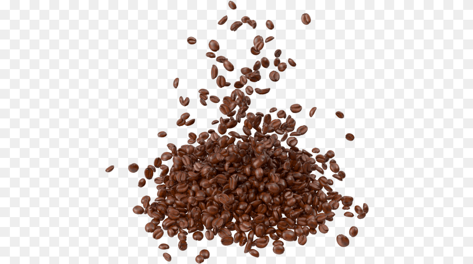Scattered Coffee Bean, Plant, Beverage Free Transparent Png