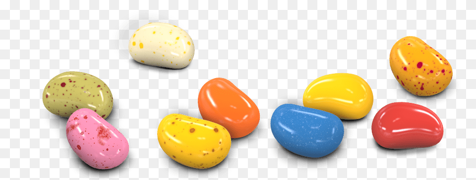 Scattered Jellybeans, Food, Sweets, Candy, Egg Free Png Download