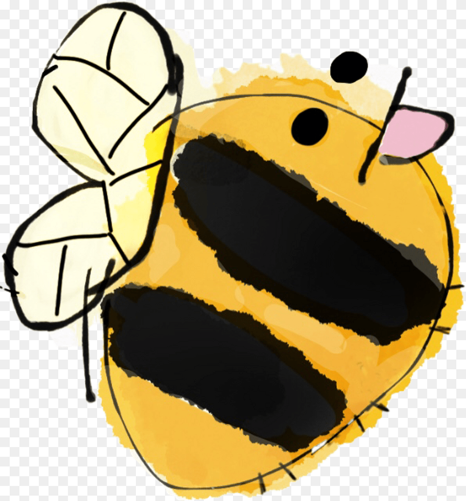 Scbee Bee Cute Sticker Cutebee Art Freetoedit Cartoon, Animal, Invertebrate, Insect, Honey Bee Png