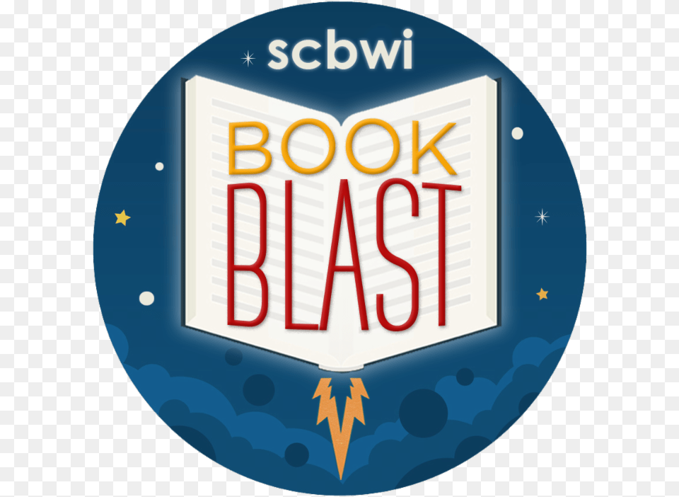 Scbwi Book Blast Is Open To The Public Book, Badge, Logo, Symbol, Disk Free Png Download