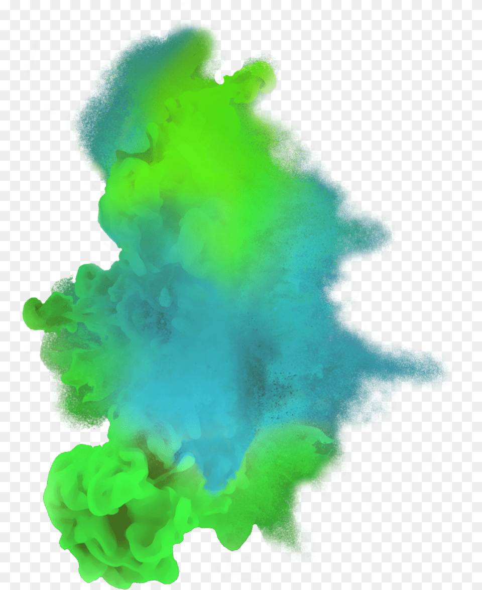 Sccolorfulsmoke Smoke Blueandgreen Colorful Dreamy Illustration, Accessories, Baby, Person, Ornament Free Transparent Png