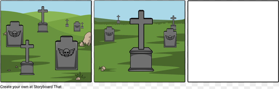 Scene 1 Graveyard Cemetery, Tomb, Gravestone, Cross, Symbol Png Image