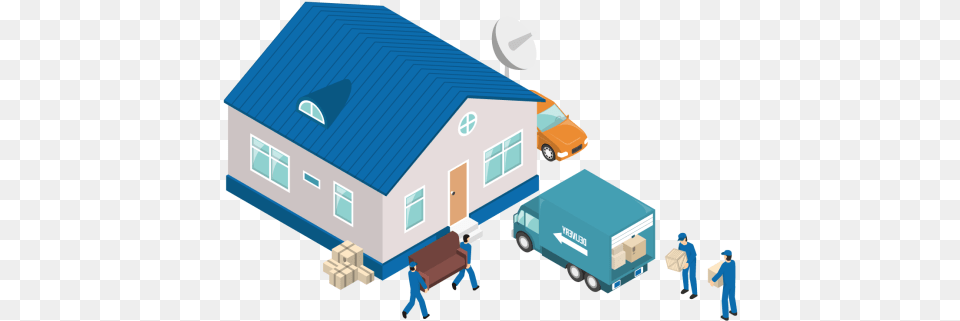 Scene Moving Portable Network Graphics, Neighborhood, Person, Box, Cardboard Png Image