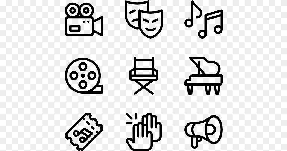 Scenic Arts Law Icons, Gray Free Png Download