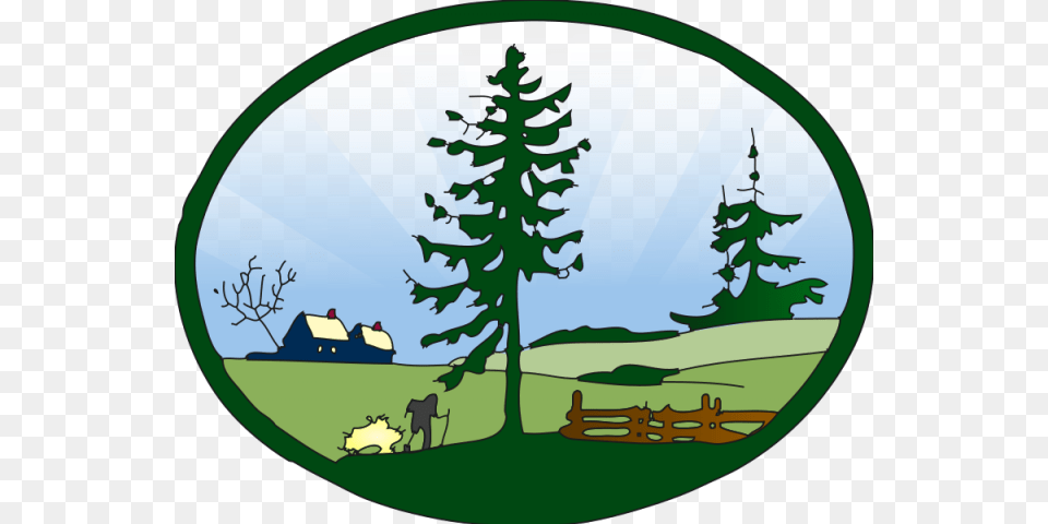 Scenic Clipart Rainforest, Fir, Plant, Tree, Pine Free Png Download